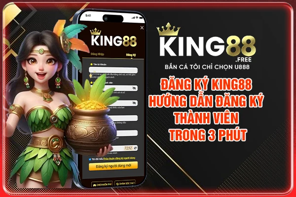 Đăng Ký King88 - Hướng dẫn đăng ký thành viên trong 3 phút